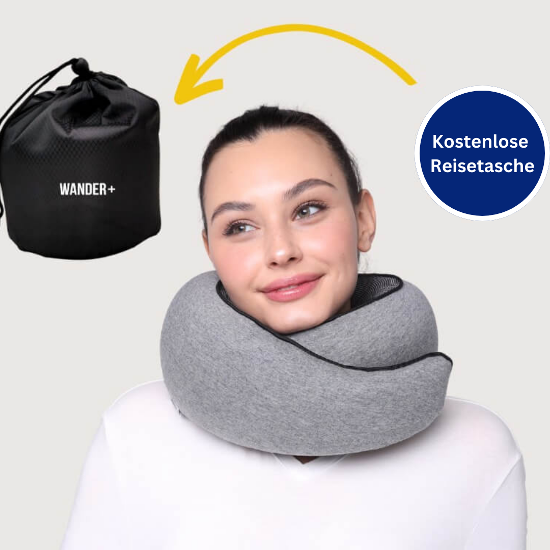 The PillowBuddy™ - Bequemes Kopfkissen für die Reise