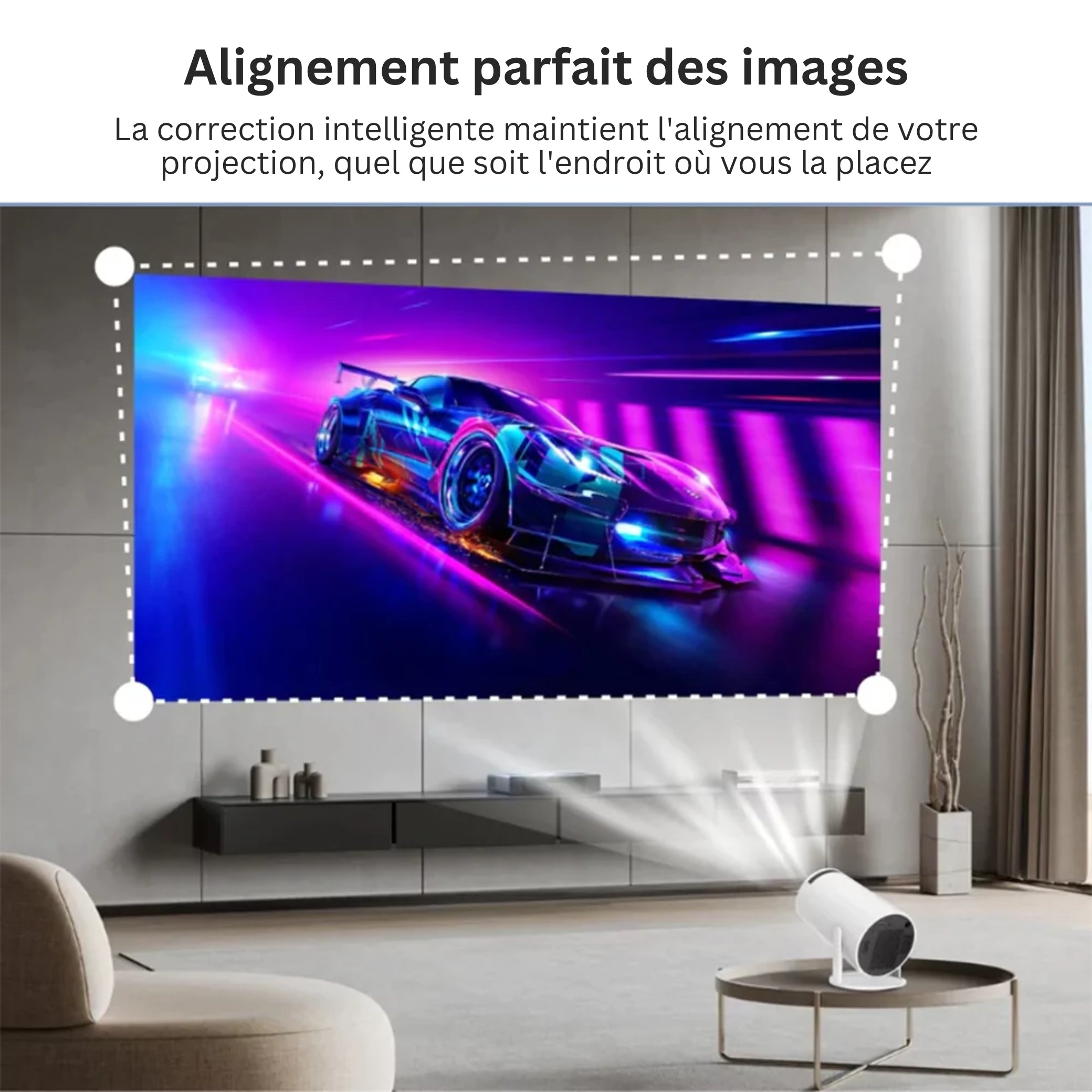 UltraView Projector - Le cinéma chez vous