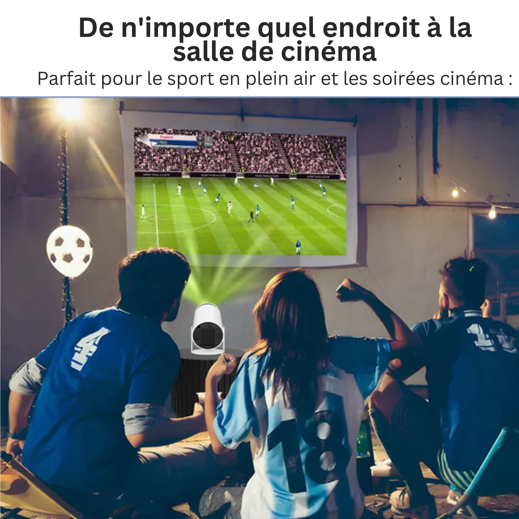 UltraView Projector - Le cinéma chez vous