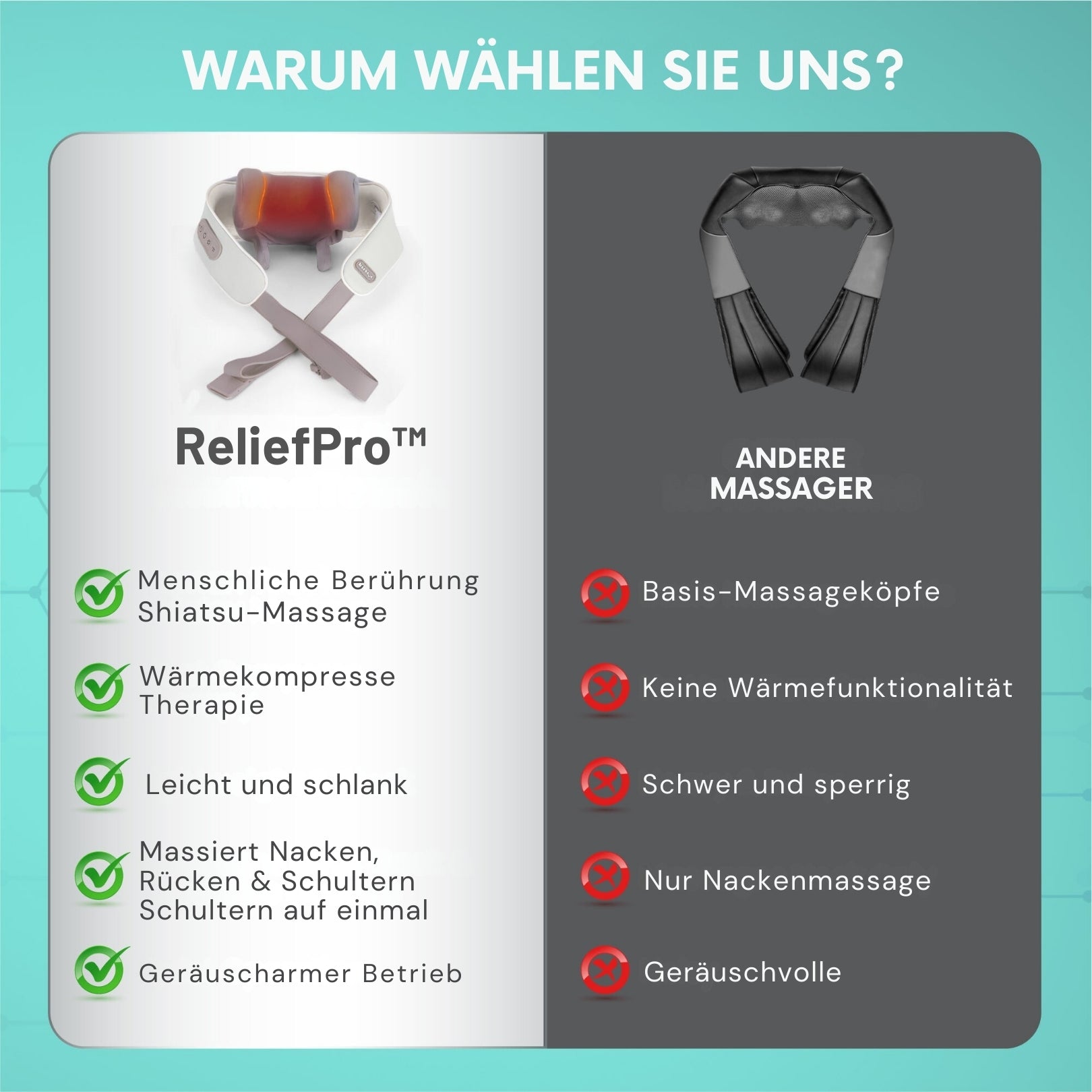 ReliefPro - Ihre persönliche Masseurin - überall und jederzeit