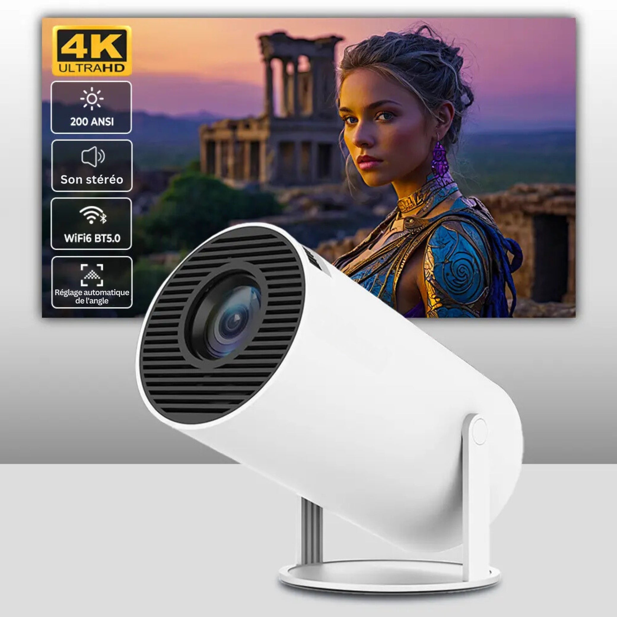 UltraView Projector - Le cinéma chez vous