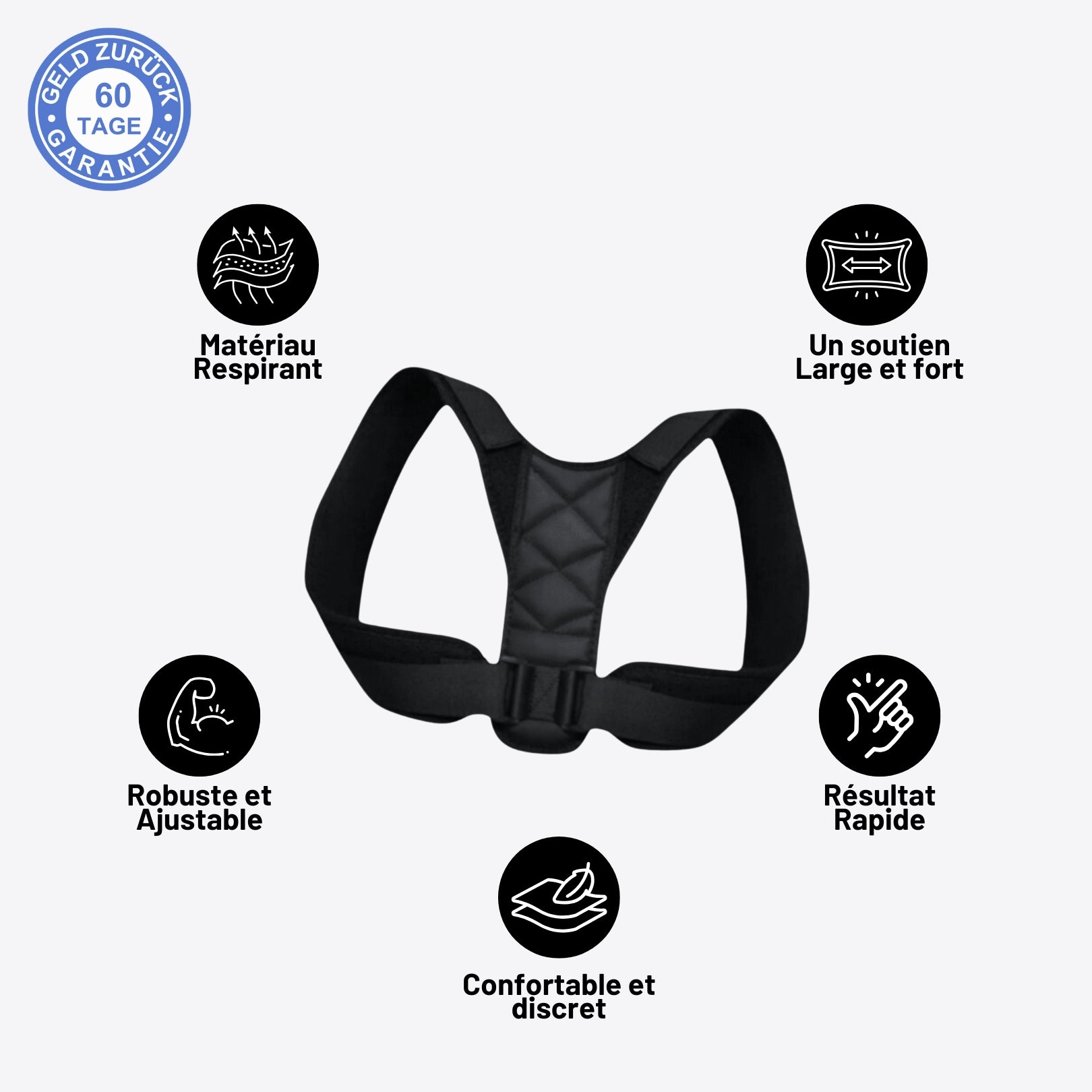 Spine Pro - Correcteur de posture du dos