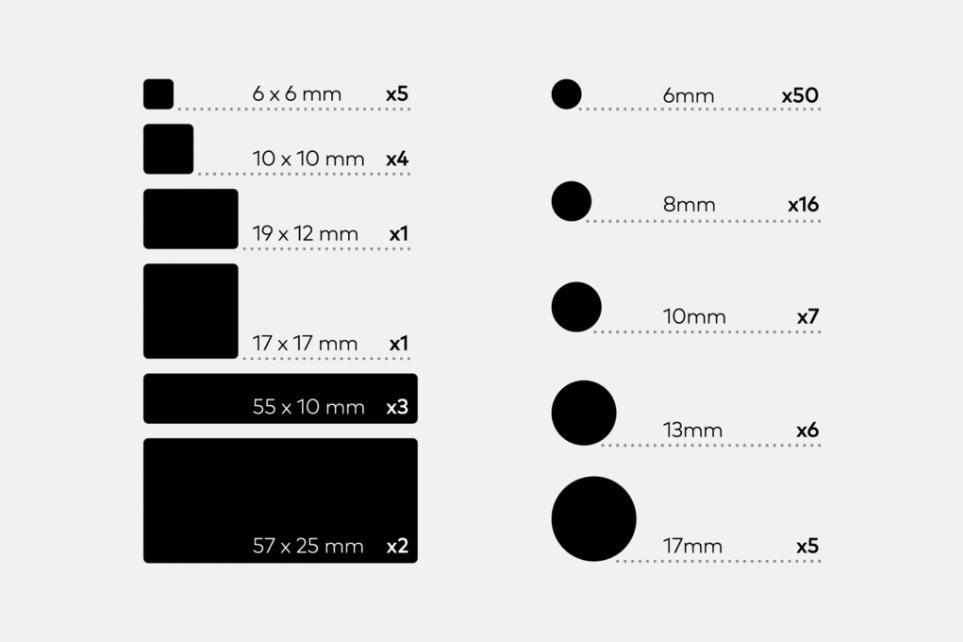 LightPatch™ - LED-Licht Blockieren Aufkleber